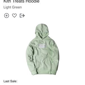 KITH Treats Hoodie Mint M